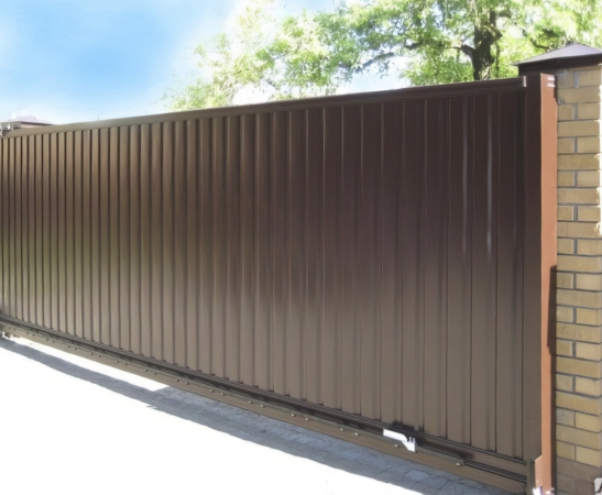 Ворота из профнастила в Минеральных водах