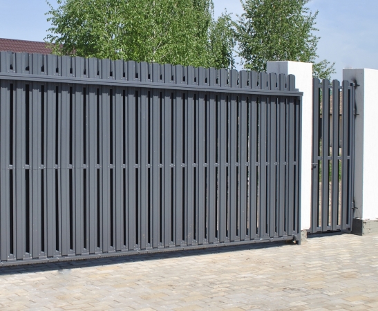 Ворота из штакетника в Минеральных водах